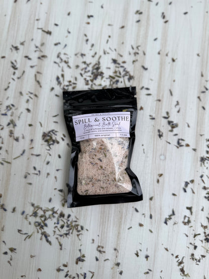 Spill & Soothe | Lavender & Sandalwood Botanical Soak