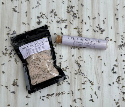Spill & Soothe | Lavender & Sandalwood Botanical Soak
