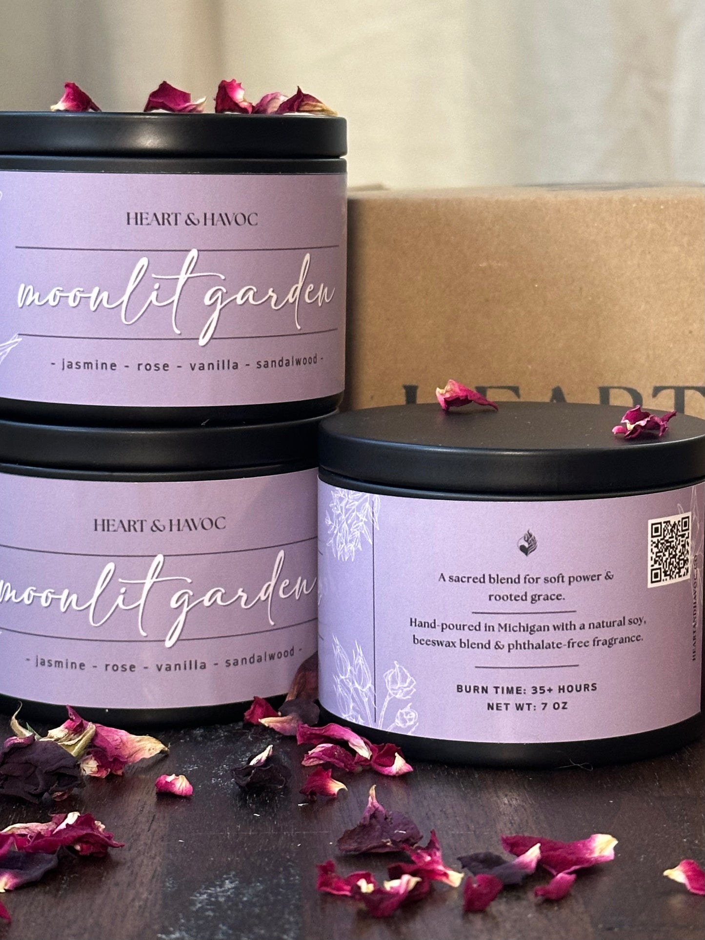 Mini Ritual Candle Trio | Seasonal Self-Care Set - (3 x 4oz)