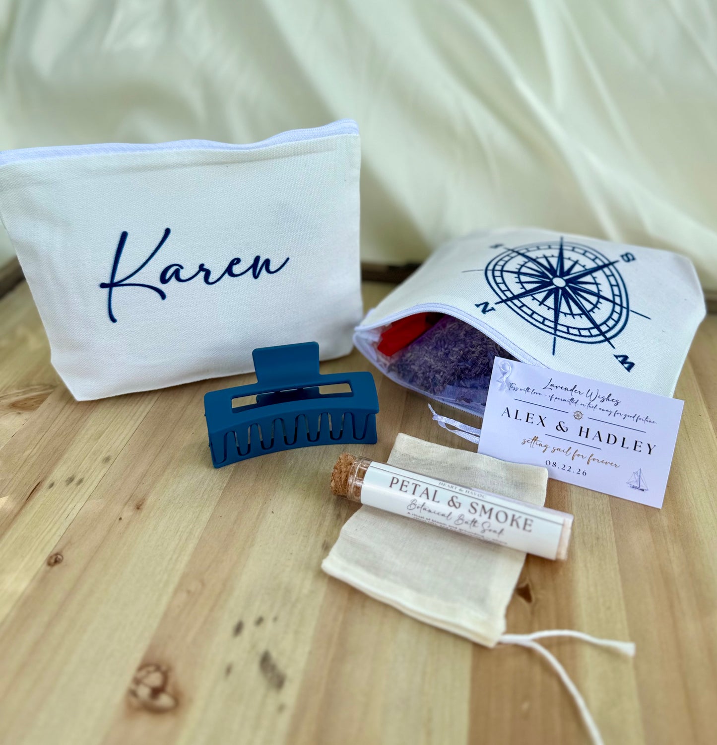 Personalized Bride & Bridesmaid Gift Set