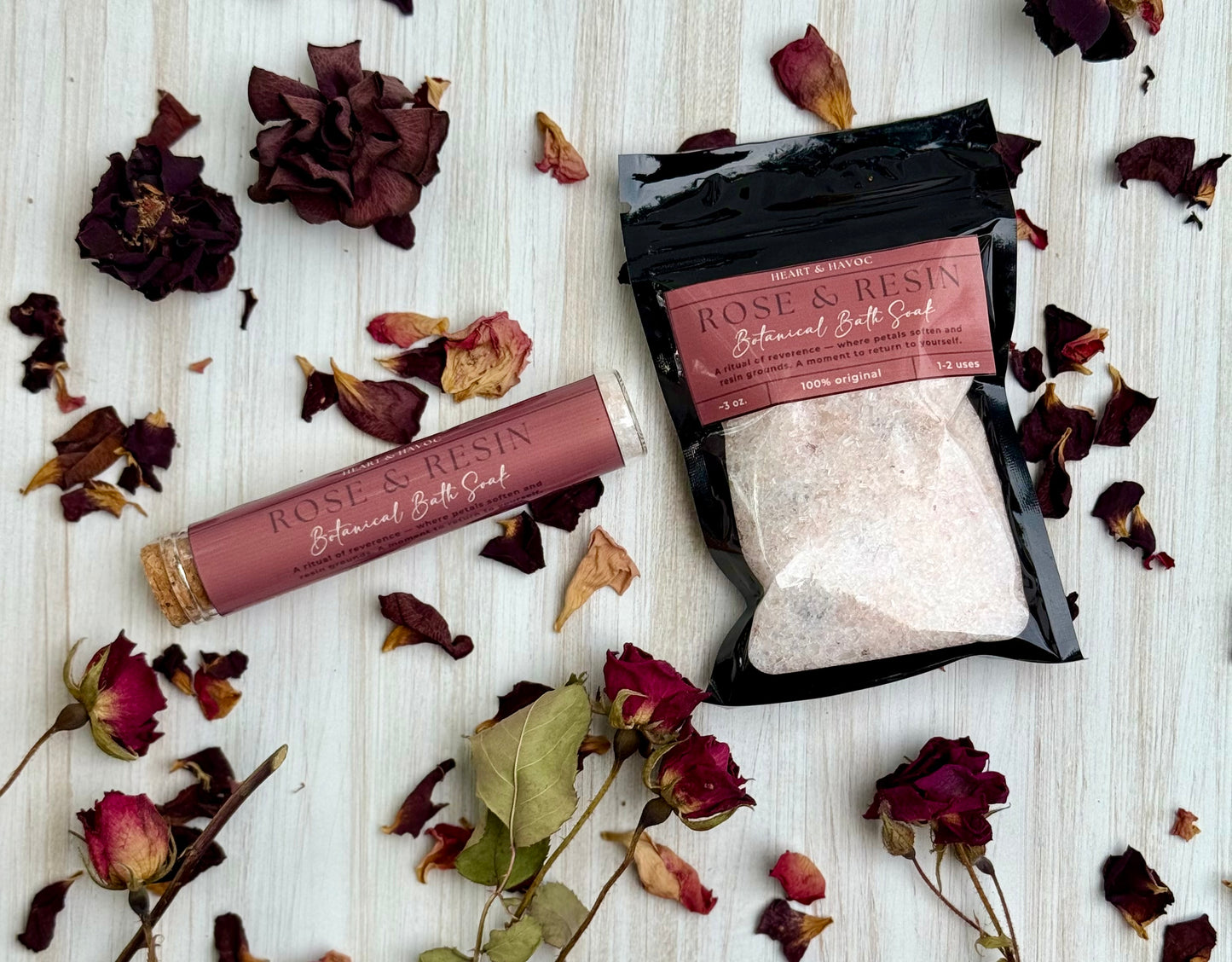 Rose & Resin | Memory Ritual Soak