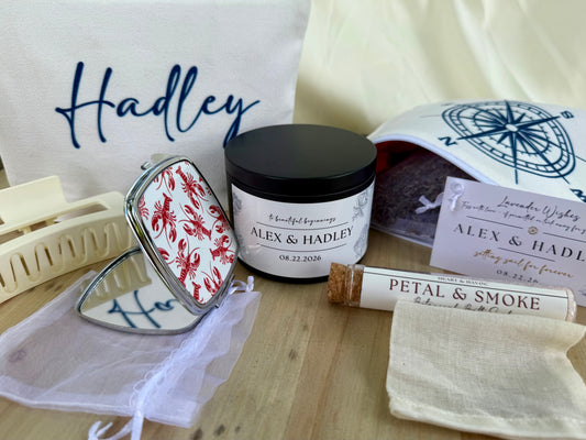 Personalized Bride & Bridesmaid Gift Set