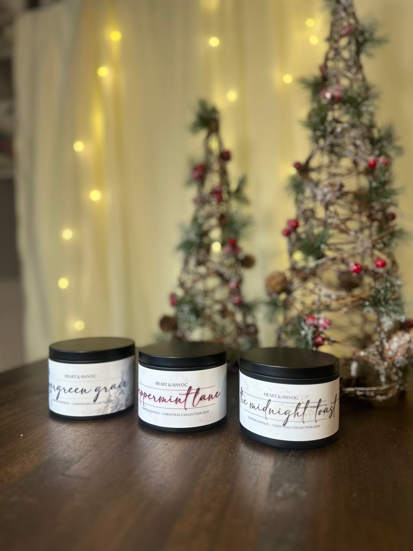 HOLIDAY CANDLE TRIO — The Spark · The Root · The Glow