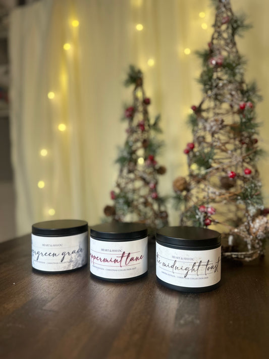 HOLIDAY CANDLE TRIO — The Spark · The Root · The Glow