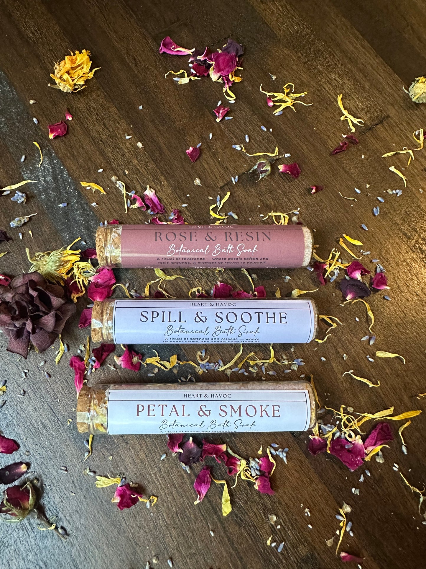 Spill & Soothe | Lavender, Vanilla Calming Bath Tea